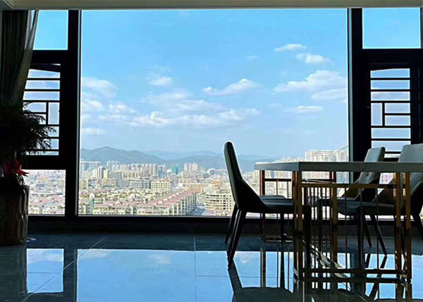AKLU 130 series energy-saving steel mesh integrated system window