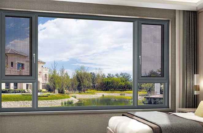 AKLU 75 series energy-saving single system window