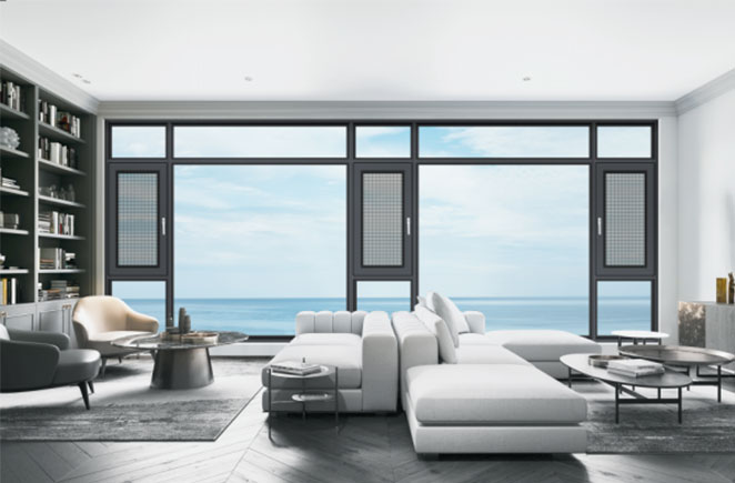 AKLU85 series system doors and windows configuration table